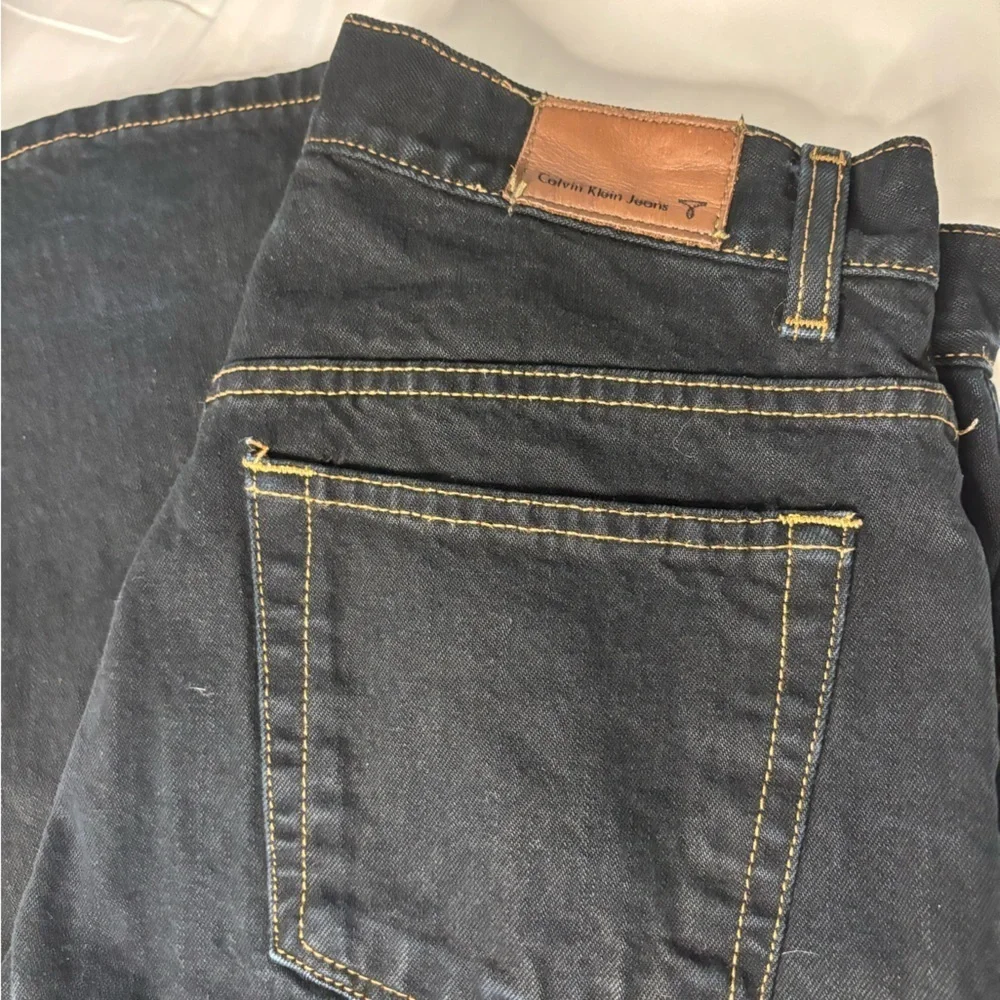 Calvin Klein Dark Blue Boot Cut Jeans Size 8